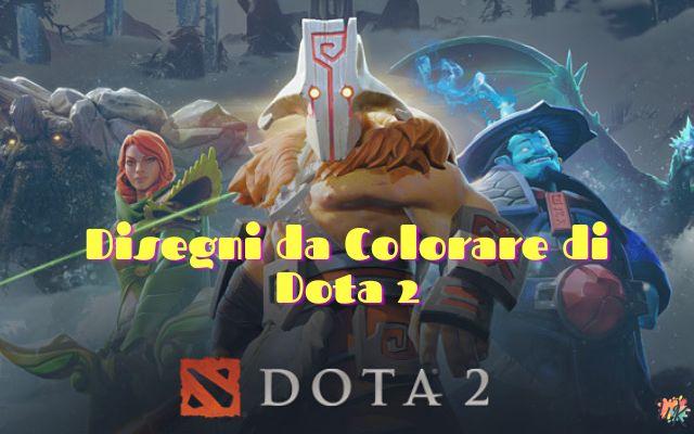 Dota 2 1 Disegni da colorare Dota 2