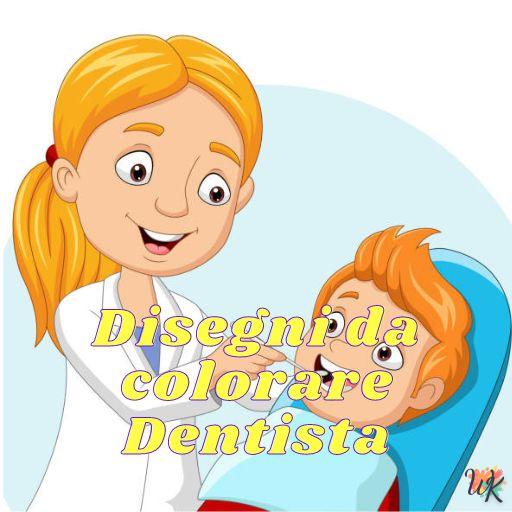 Disegni da colorare Dentista