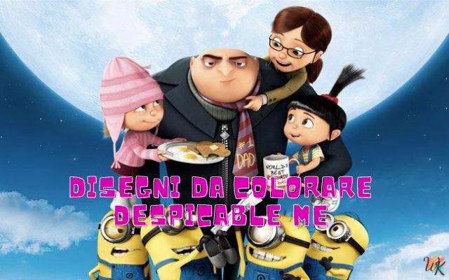 Despicable Me 1 Disegni da colorare Despicable Me