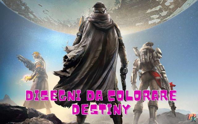 Destiny 1 Disegni da colorare Destiny