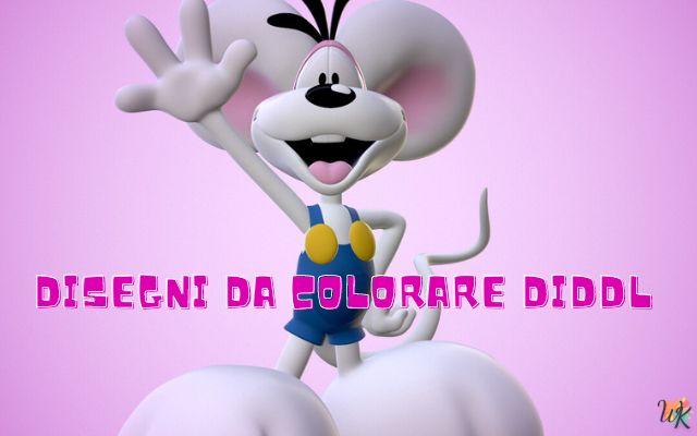 Diddl 1 Disegni da colorare Diddl