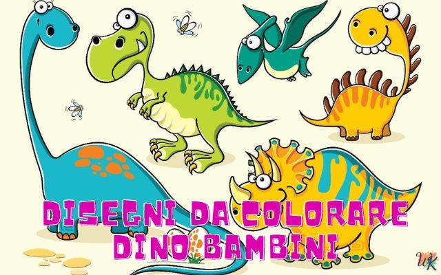 Dino bambini 1 Disegni da colorare Dino bambini