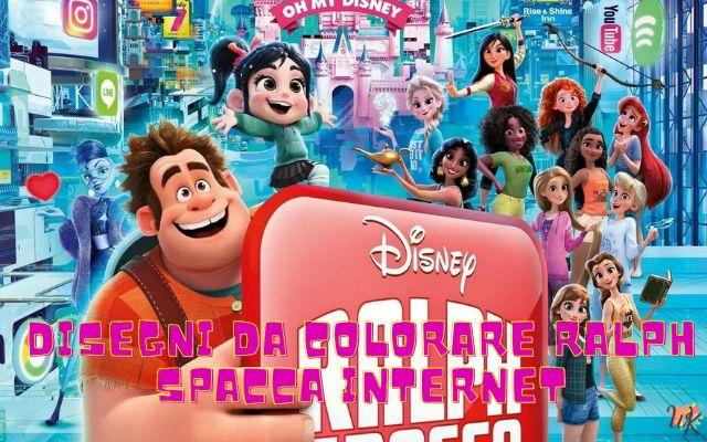 Ralph spacca Internet 1 Disegni da colorare Ralph spacca Internet