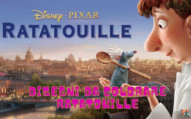 Ratatouille 1 Disegni da colorare Ratatouille