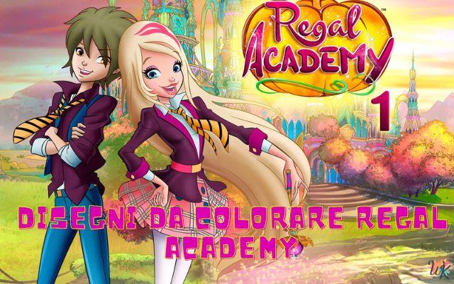 Regal Academy 1 Disegni da colorare Regal Academy