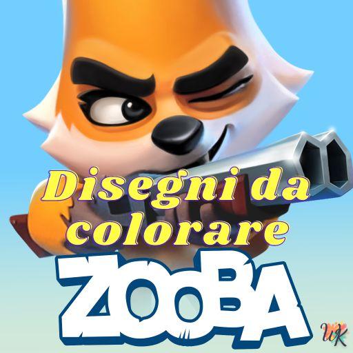 Zooba 1 Disegni da colorare Zooba