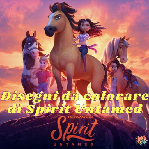 Spirit Untamed 1 Disegni da colorare Spirit Untamed