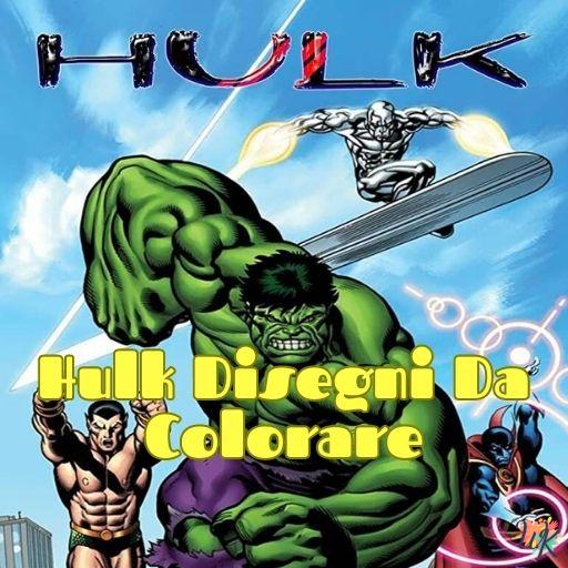 Hulk 1 Disegni da colorare Hulk