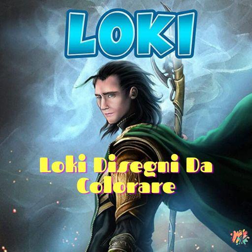 Loki 1 Disegni da colorare Loki