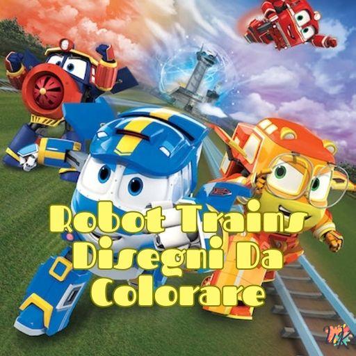 Robot Trains 1 Disegni da colorare Robot Trains