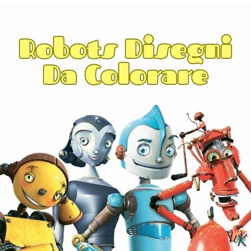 Robots 1 Disegni da colorare Robots