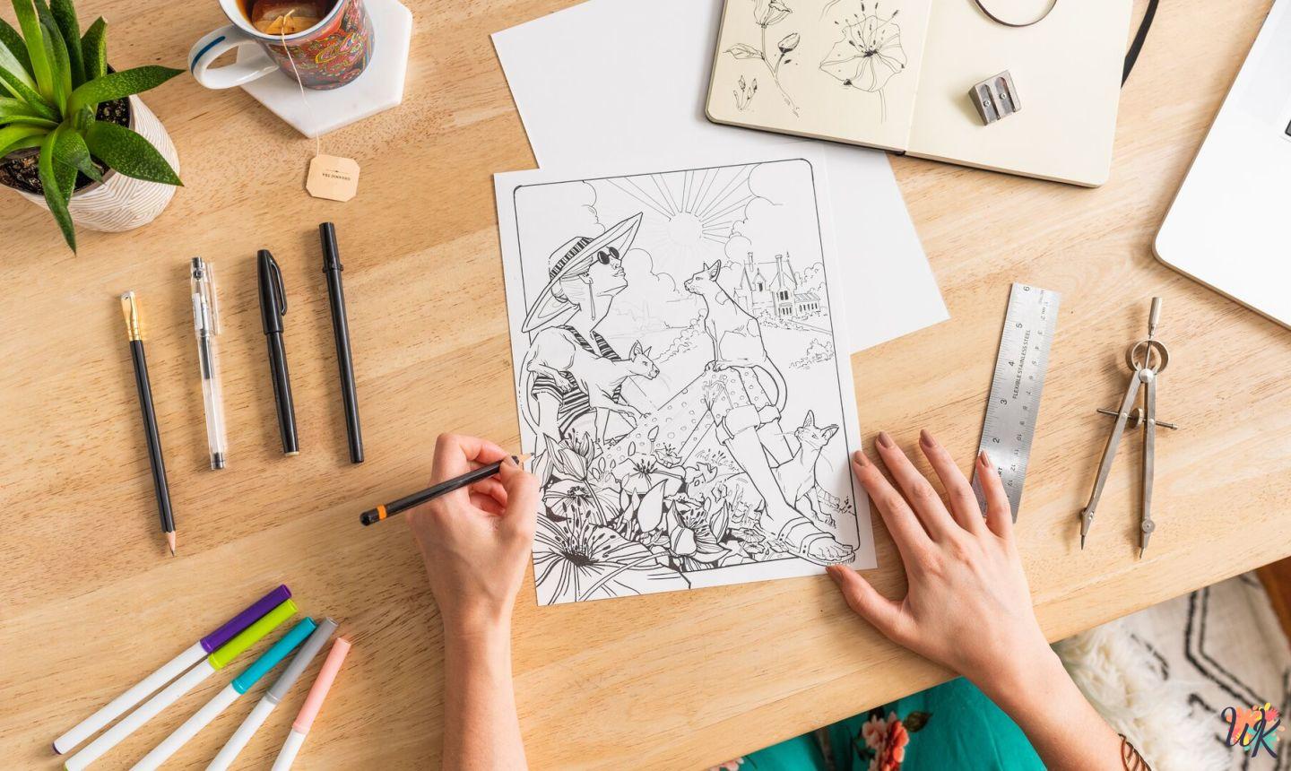 Scatena il tuo artista interiore: suggerimenti per aggiungere uno stile personale alle tue pagine da colorare