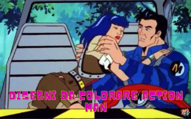 Action Man 1 Disegni da colorare Action Man