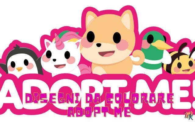 Adopt Me 1 Disegni da colorare Adopt Me