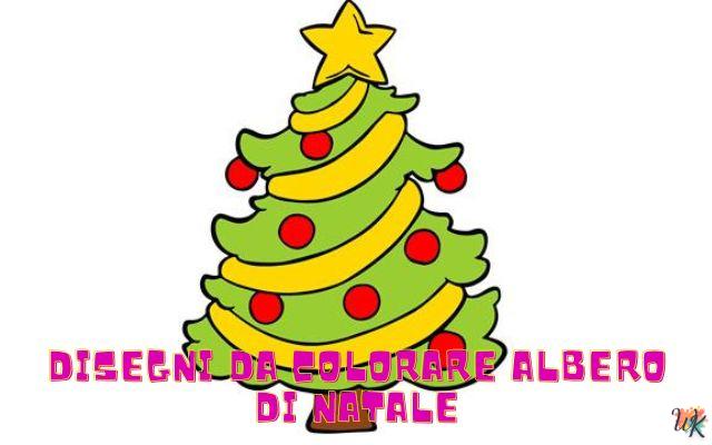 Albero di Natale 1 Disegni da colorare Albero di Natale