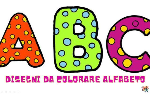 Alfabeto 1 Disegni da colorare Alfabeto