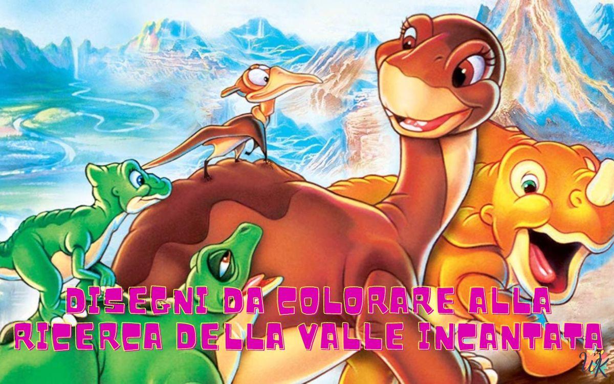 Alla ricerca della Valle Incantata 1 Disegni da colorare Alla ricerca della Valle Incantata