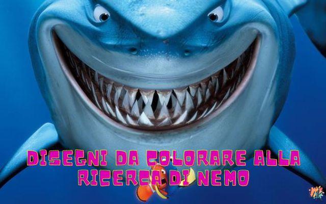Alla ricerca di Nemo 1 Disegni da colorare Alla ricerca di Nemo