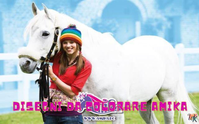 Amika 1 Disegni da colorare Amika