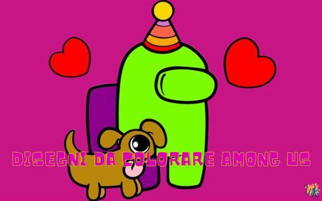 Among Us 1 Disegni da colorare Among Us