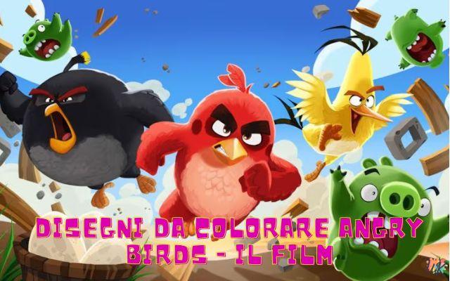 Angry Birds - Il film 1 Disegni da colorare Angry Birds – Il film