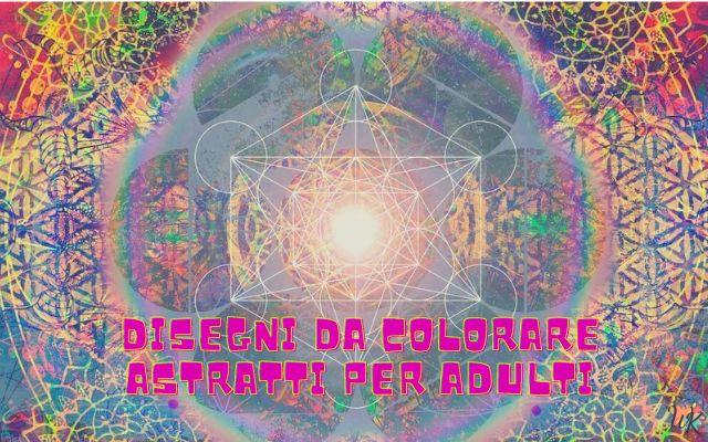 Astratti per adulti 1 Disegni da colorare Astratti per adulti