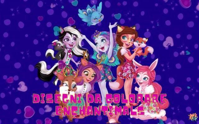 Enchantimals 1 Disegni da colorare Enchantimals
