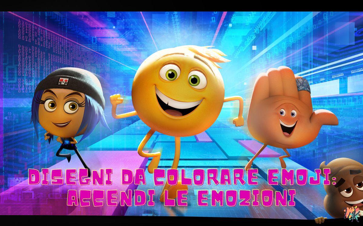 Emoji: Accendi le emozioni 1 Disegni da colorare Emoji: Accendi le emozioni