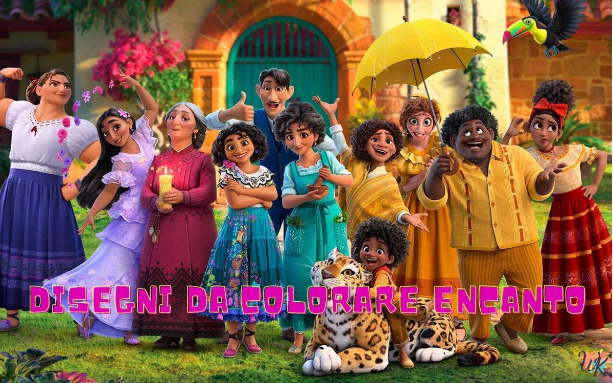 Encanto 1 Disegni da colorare Encanto