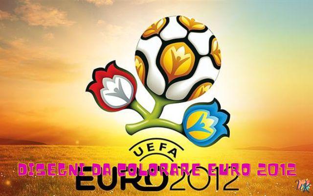 Disegni da colorare Euro 2012