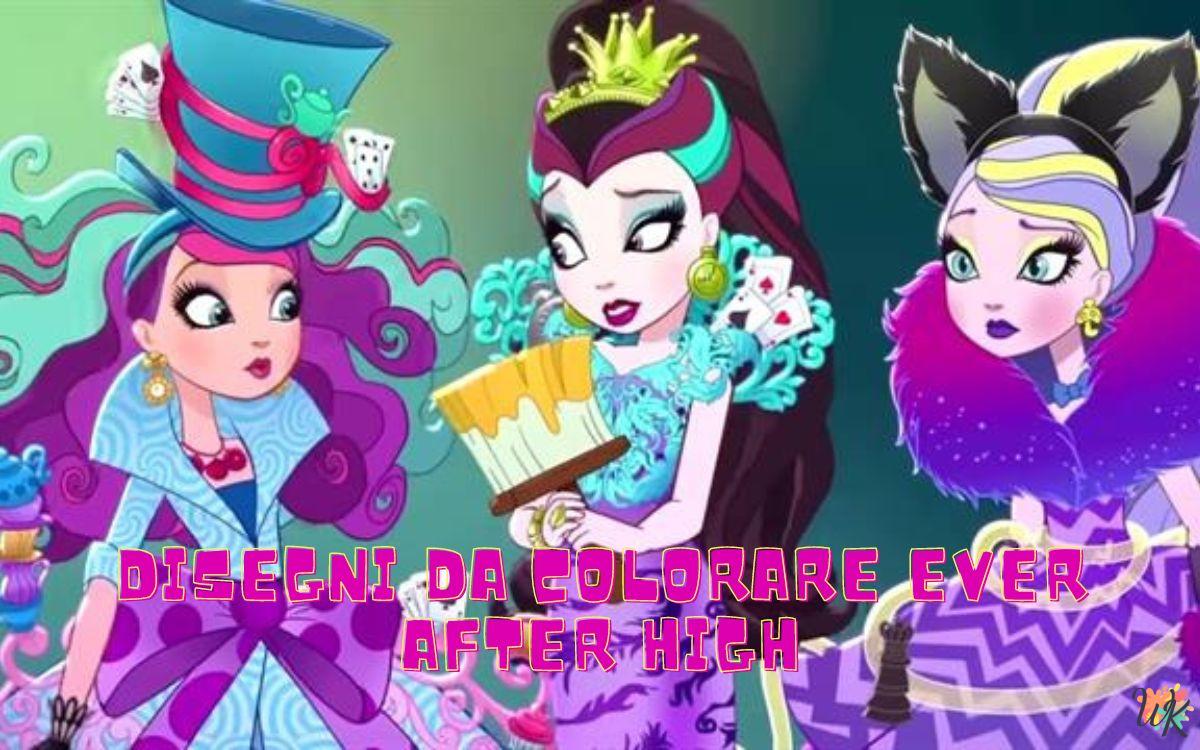 Ever After High 1 Disegni da colorare Ever After High