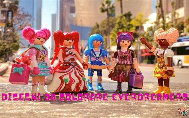 EverDreamerz 1 Disegni da colorare EverDreamerz