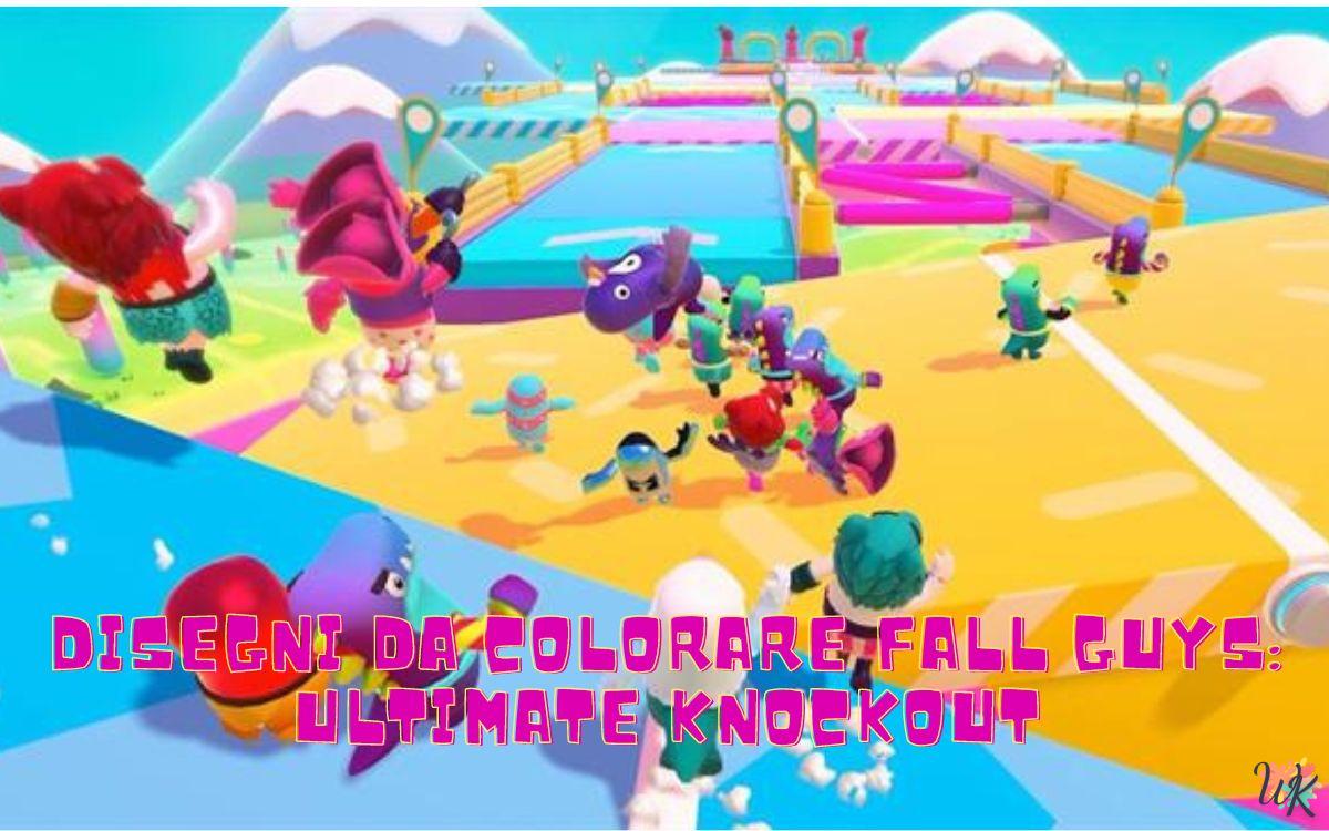 Fall Guys: Ultimate Knockout 1 Disegni da colorare Fall Guys: Ultimate Knockout