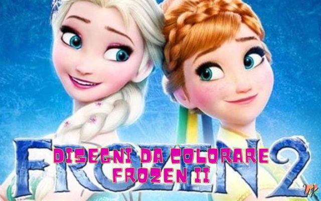 Disegni da colorare Frozen II – Il segreto di Arendelle
