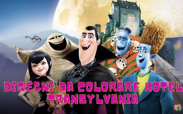 Hotel Transylvania 1 Disegni da colorare Hotel Transylvania