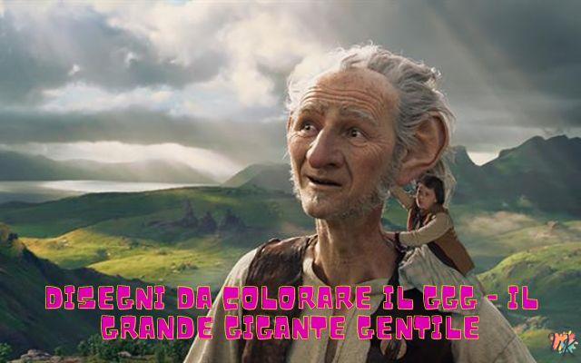 Il GGG - Il grande gigante gentile 1 Disegni da colorare Il GGG – Il grande gigante gentile
