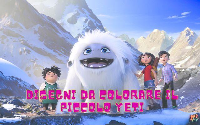 Il piccolo yeti 1 Disegni da colorare Il piccolo yeti