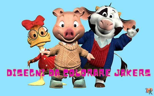 Jakers 1 Disegni da colorare Jakers