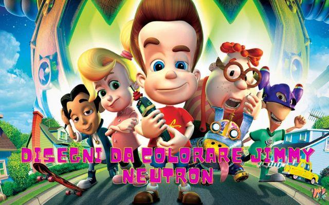 Jimmy Neutron 1 Disegni da colorare Jimmy Neutron