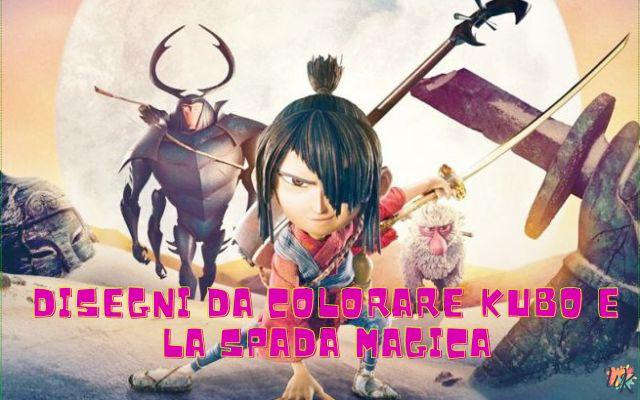 Kubo e la spada magica 1 Disegni da colorare Kubo e la spada magica