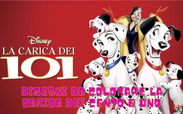 La carica dei cento e uno 1 Disegni da colorare La carica dei cento e uno