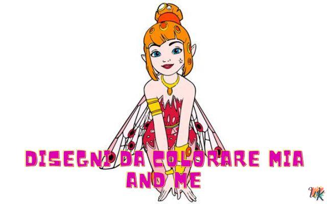 Mia and Me 1 Disegni da colorare Mia and Me