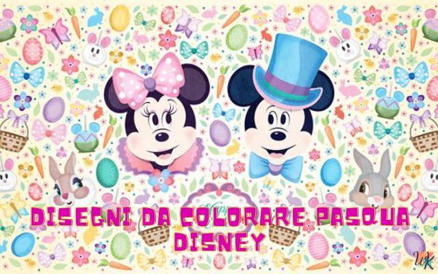 Pasqua Disney 1 Disegni da colorare Pasqua Disney