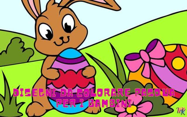 Bambini di Pasqua 1 Disegni da colorare Bambini di Pasqua