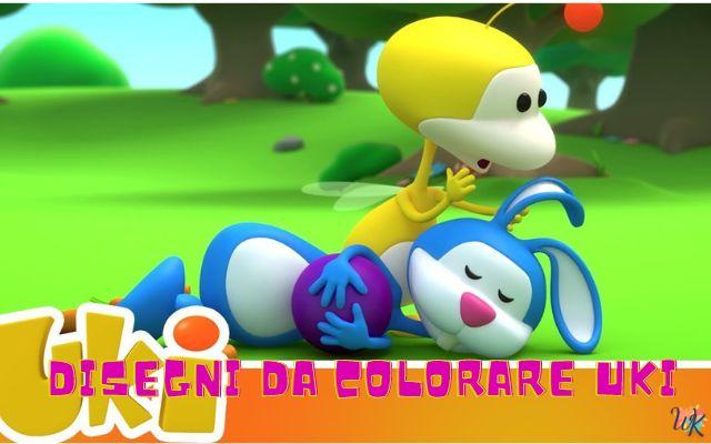 Uki 1 Disegni da colorare Uki