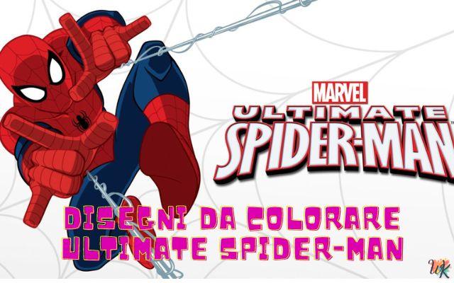 Ultimate Spider-Man 1 Disegni da colorare Ultimate Spider-Man