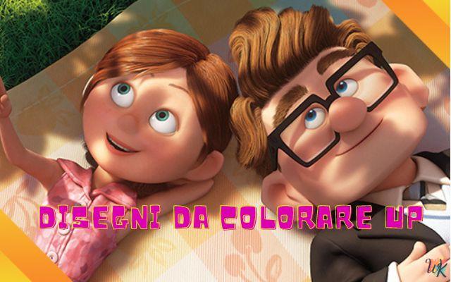 Up 1 Disegni da colorare Up