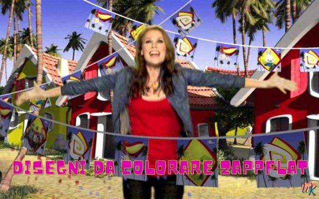 Zappflat 1 Disegni da colorare Zappflat