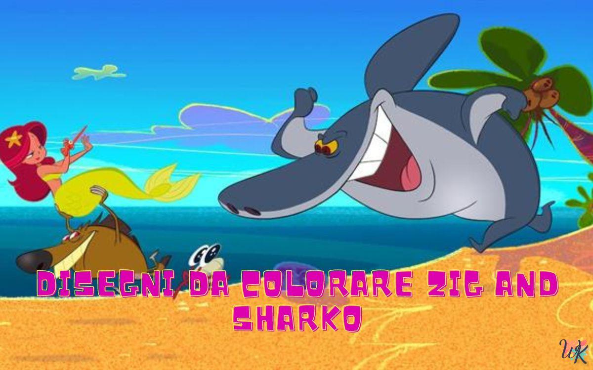 Zig and Sharko 1 Disegni da colorare Zig and Sharko