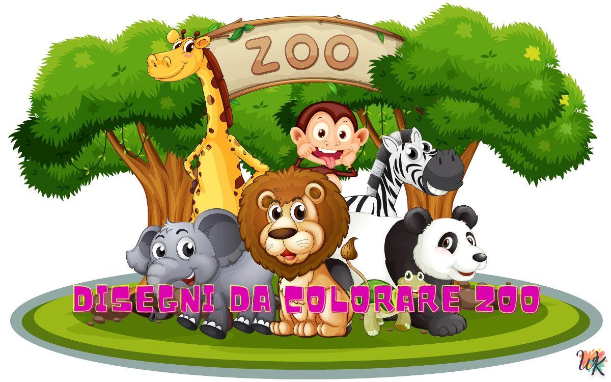 Zoo 1 Disegni da colorare Zoo